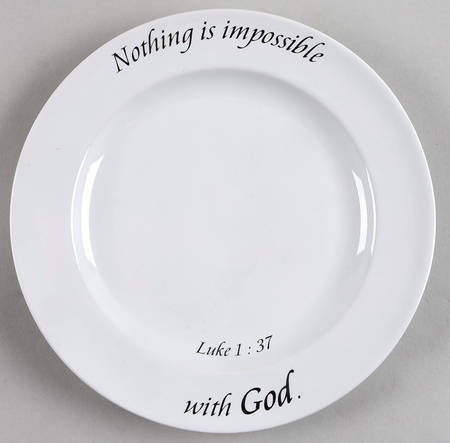 Daily Blessings Salad Plate