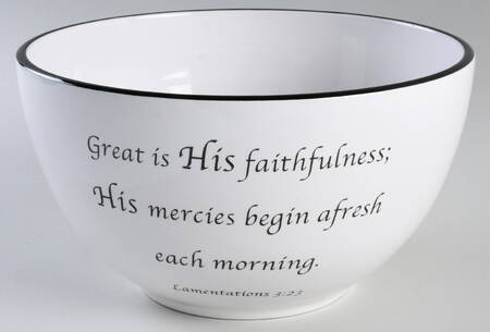 Daily Blessings 9" Nesting Bowl