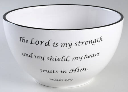 Daily Blessings 8" Nesting Bowl