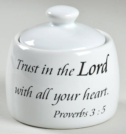 Daily Blessings Sugar Bowl & Lid