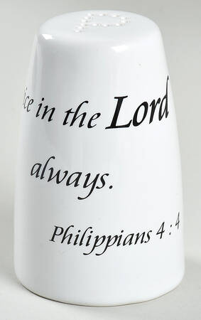 Daily Blessings Pepper Shaker