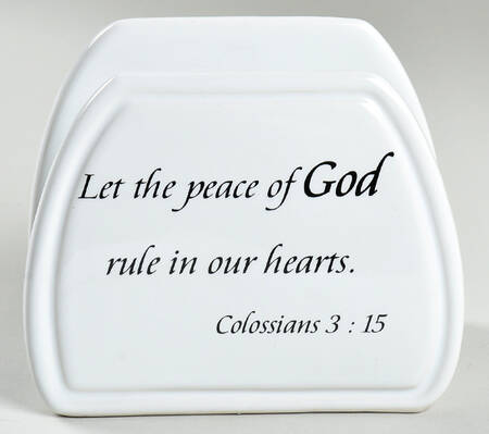 Daily Blessings Napkin Holder