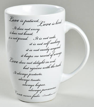 Daily Blessings Latte Mug