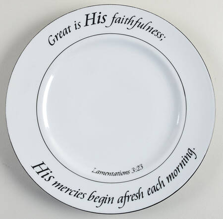 Daily Blessings Dinner Plate