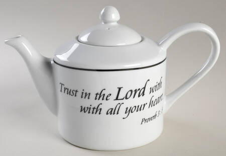 Daily Blessings Teapot & Lid