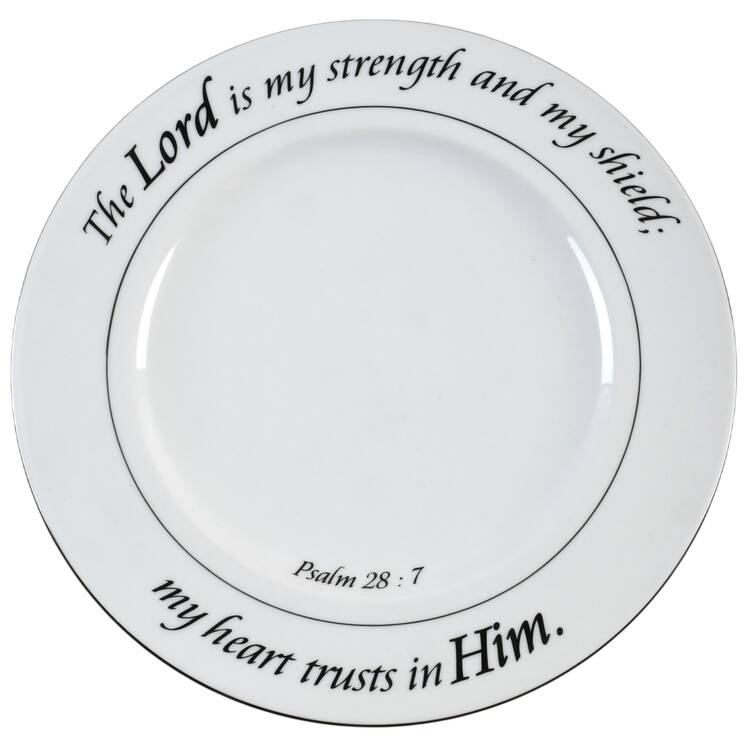Daily Blessings Dinner Plate