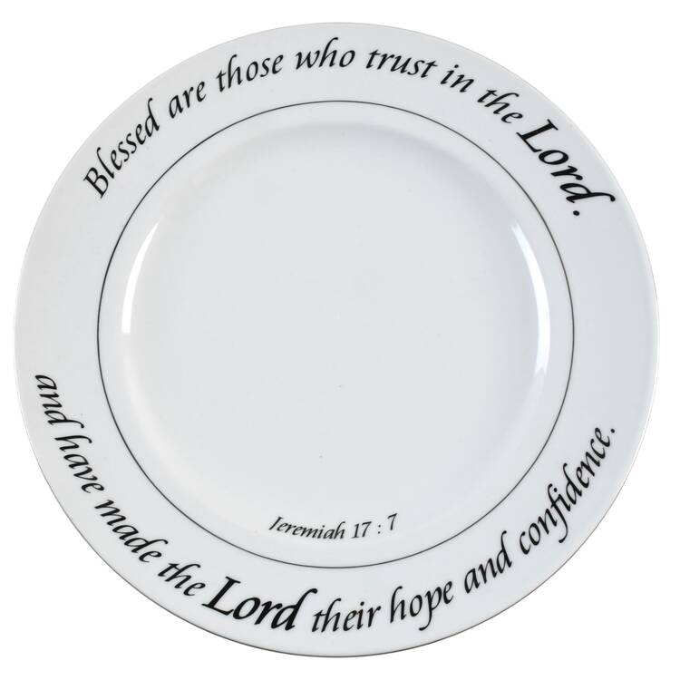 Daily Blessings Dinner Plate