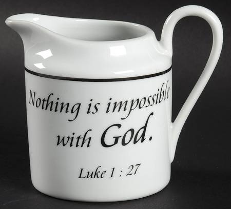 Daily Blessings Creamer