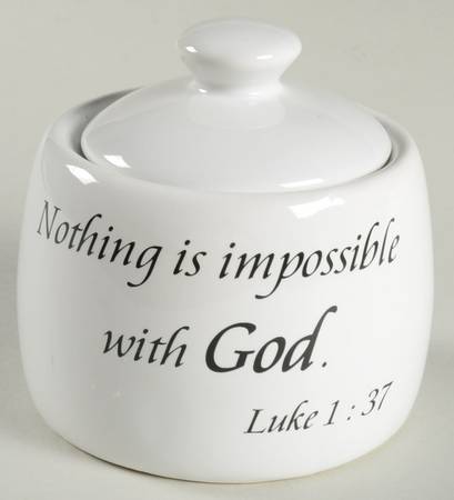 Daily Blessings Sugar Bowl & Lid