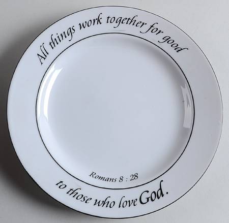 Daily Blessings Salad Plate