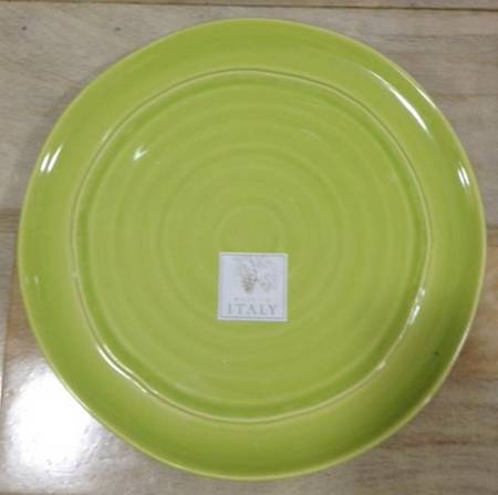C7I4 Green Dinner Plate