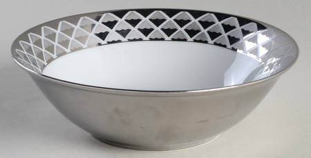 Lattis Platinum Soup/Cereal Bowl
