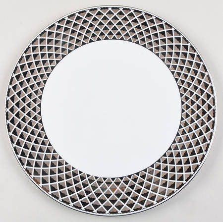 Lattis Platinum Cake Plate
