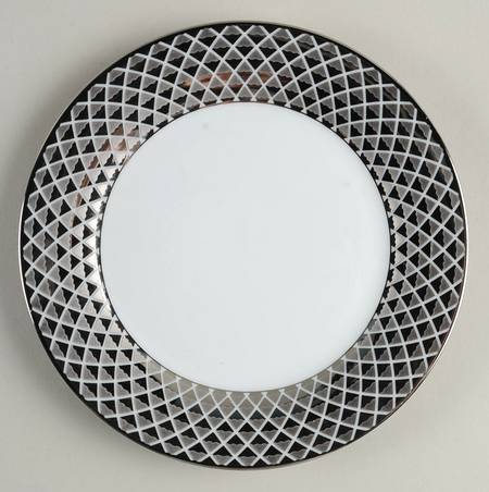 Lattis Platinum Salad Plate