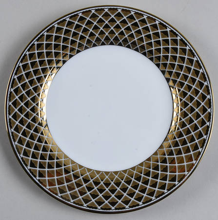 Lattis Gold Salad Plate
