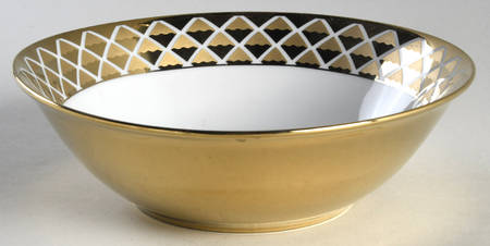 Lattis Gold Soup/Cereal Bowl