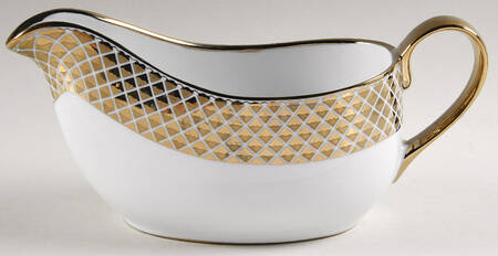 Lattis Gold Gravy Boat
