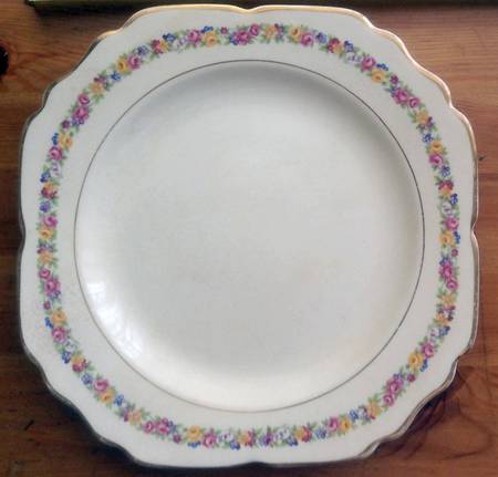 CLT94 Square Salad Plate