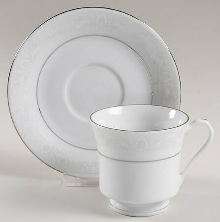 CRM14 Footed Cup & Saucer Set