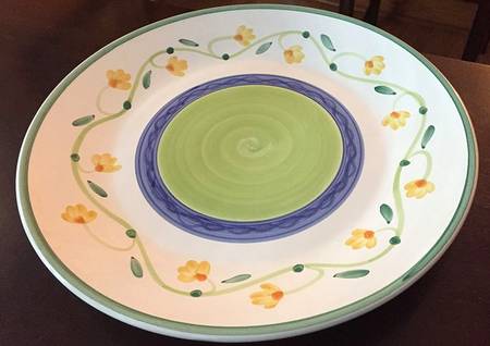 CAA76 16" Chop Plate (Round Platter)