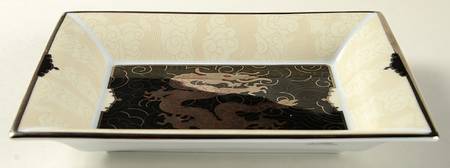 Dragon de Cartier 8" Rectangular Tray