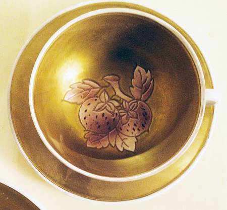 111-A Flat Cup & Saucer Set