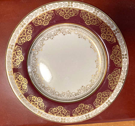 6107 (Burgundy) Bread & Butter Plate