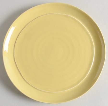 C7I4 Yellow Salad Plate
