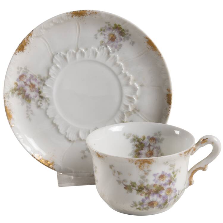 CHF1882 Flat Cup & Saucer Set