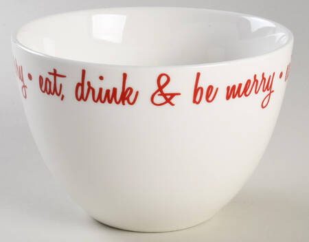 Be Merry Red 5" Nesting Bowl