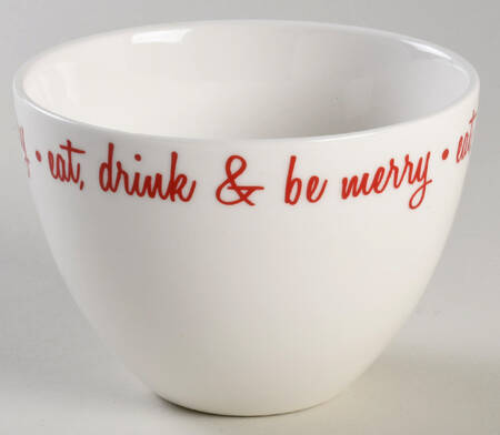 Be Merry Red 4" Nesting Bowl