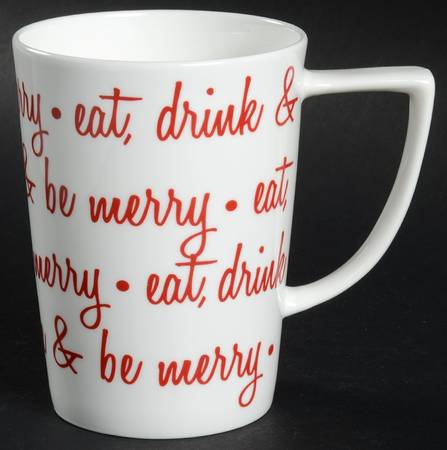 Be Merry Red Mug