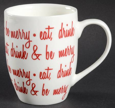 Be Merry Red Mug