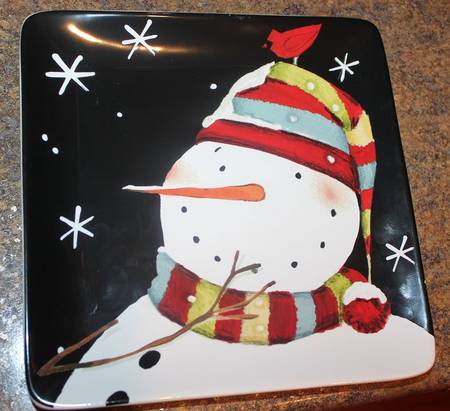 CIC157 Square Salad Plate