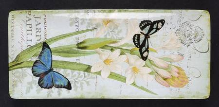 Tuileries Garden 10" Rectangular Tray