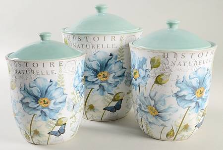 Tuileries Garden (3 Piece) Canister Set (Box Set)