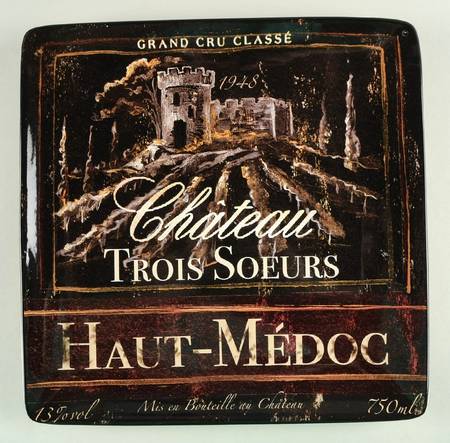 Grand Vin 12" Square Serving Platter