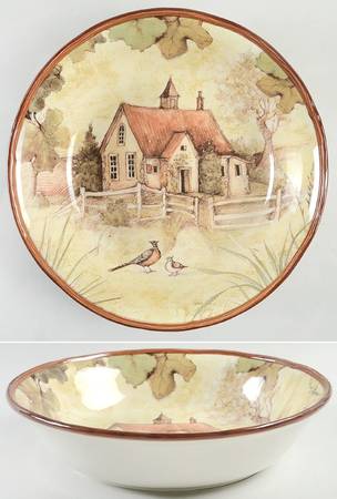 Rustic Nature 12" Pasta Serving Bowl