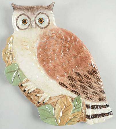 Rustic Nature Figural Open Candy Dish
