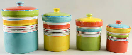 Mariachi (4 Piece) Canister Set (Box Set)