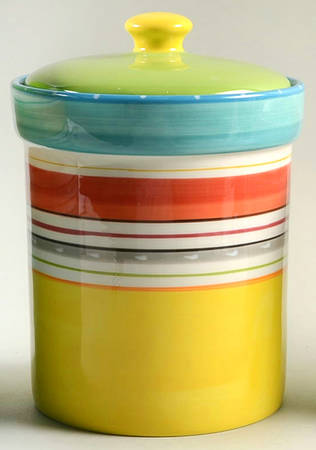 Mariachi Large Canister & Lid
