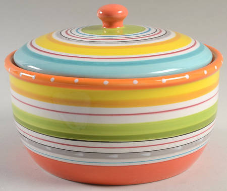 Mariachi Bean Pot & Lid