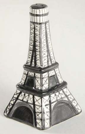 Paris Travel Figural Salt Shaker
