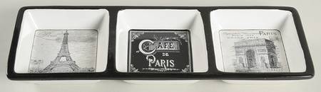 Paris Travel 3-Part Relish