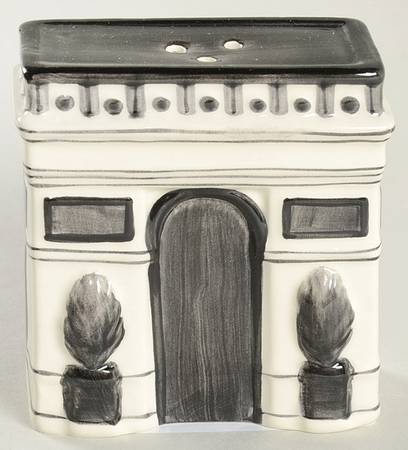 Paris Travel Figural Pepper Shaker