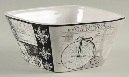 Paris Travel Individual Square Ice Cream Dish