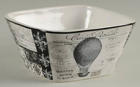 Paris Travel Individual Square Ice Cream Dish