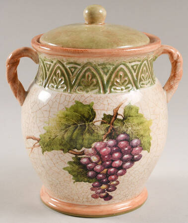 Sanctuary Wine Small Canister & Lid