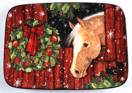 Heartland Holiday 14" Rectangular Serving Platter