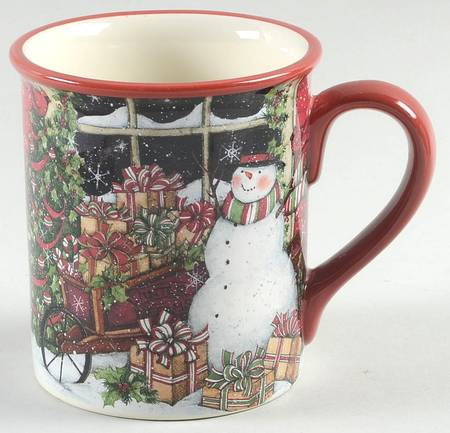 Snowman's Sleigh Mug